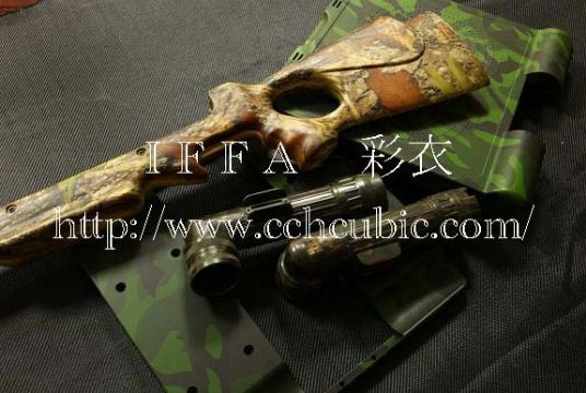 Camouflage Water Transfer Printing Film For Abs/ Pvc/ Pp